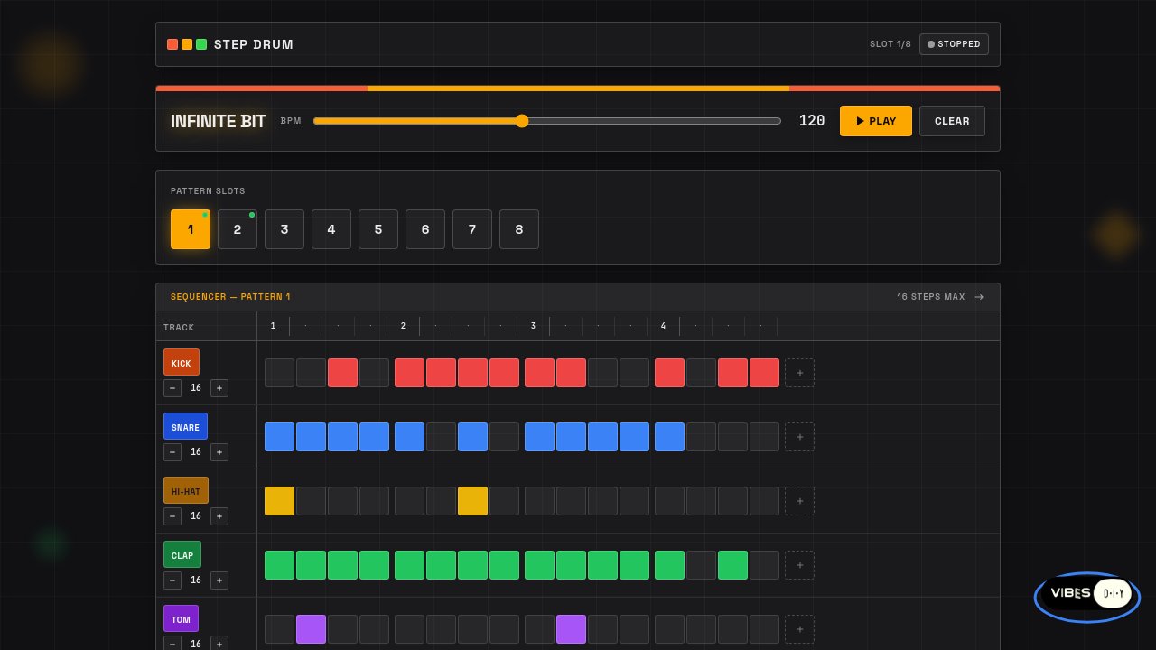 Screenshot of Step Drum